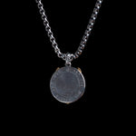 316L Stainless Steel Golden Viking Wolf Locket Necklace For Men Manntara