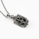 925 Sterling Silver Lion King Head with Crown Necklace Manntara