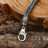 S925 Silver Mantra Metallic Bracelet for Men Manntara