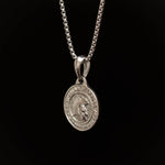 Silver Spartan Warrior Men's Necklace of Stainless Steel Manntara