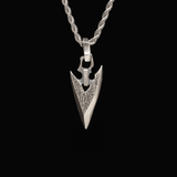 Sterling 925 Silver Arrow Necklace For Men Manntara