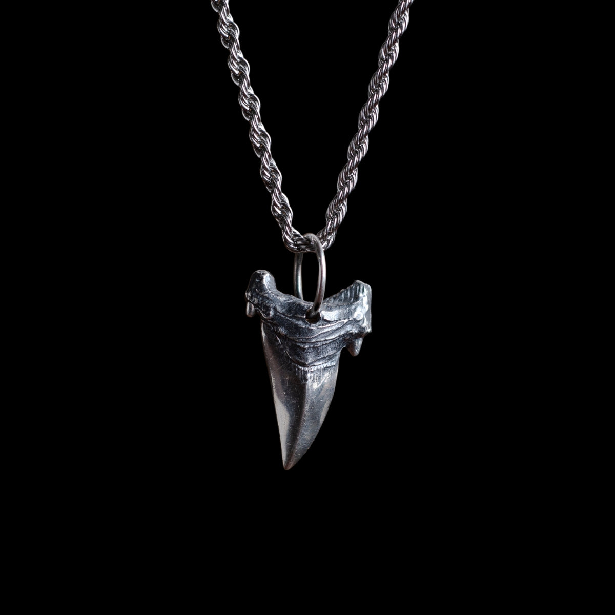 Sterling 925 Silver Wolf Fang Necklace For Men Manntara