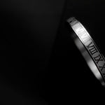 Silver Stainless Steel Roman Designer Bracelet For Men