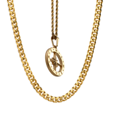 Cuban Link + Pendant (Gold)