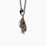 S925 Silver Ace of Spades Necklace for Men Manntara