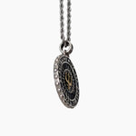 S925 Silver Poseidon Trident Locket Necklace for Men Manntara