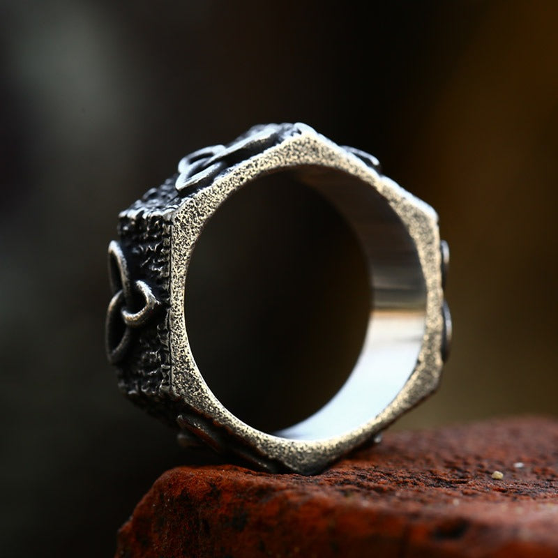 Unbranded Stainless Steel Ring Men's Celtic Knot Trinity Ring – Stainless Steel Biker Band, Sizes 7-14, Triquetra Design Stainless Steel Biker Rings For Men Unbranded Stainless Steel Ring Men's Celtic Knot Trinity Ring – Stainless Steel Biker Band, Sizes 7-14, Triquetra Design Stainless Steel Biker Rings For Men
