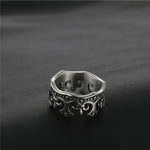 Silver King Crown Ring of Stainless Steel for Men Manntara