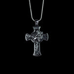 Stainless Steel Inri Jesus Cross Necklace For Men & Women Manntara