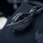 Sterling 925 Silver Angel Wings Designer Necklace For Men Manntara