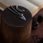 Sterling 925 Silver Wolf Fang Necklace For Men Manntara