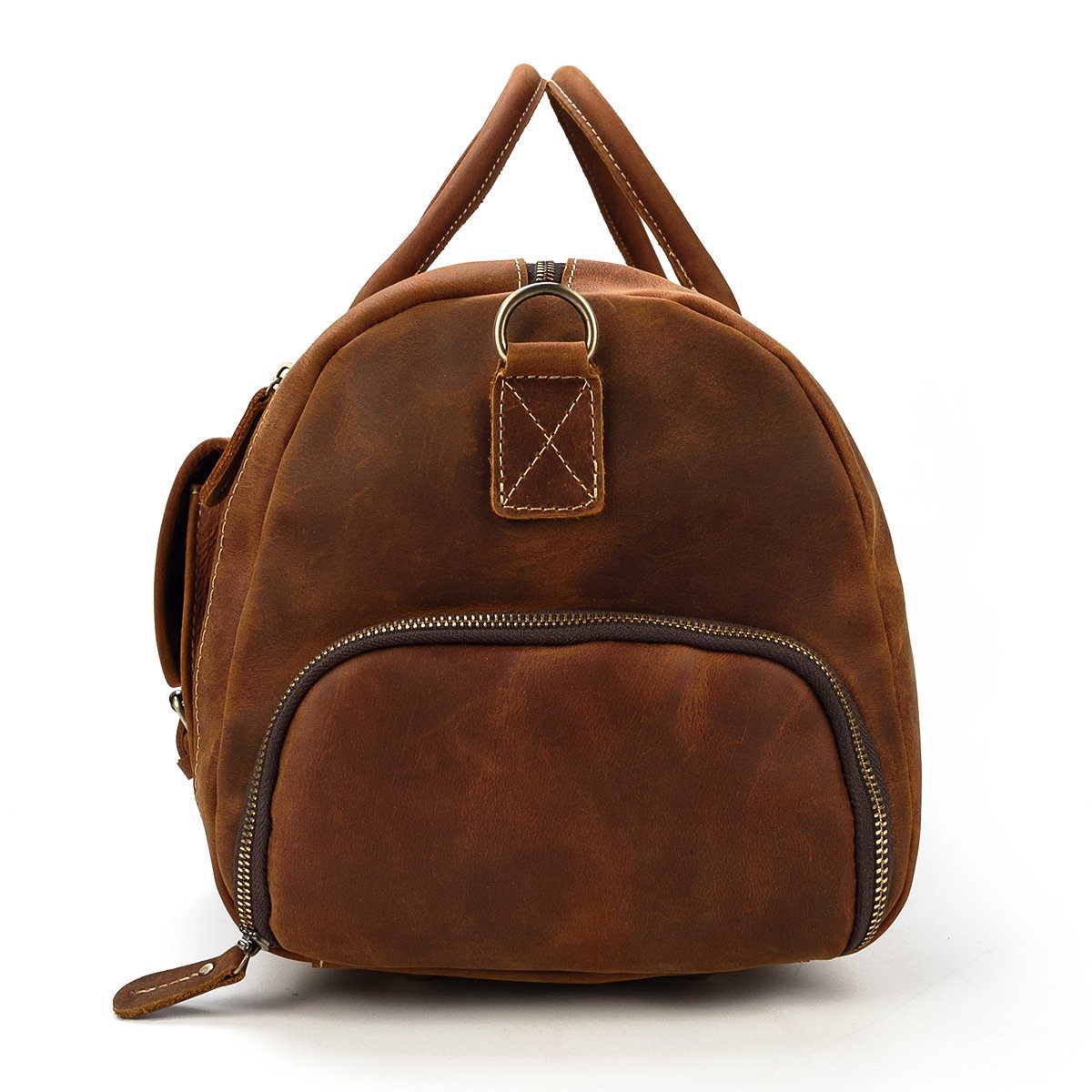 Canvas Leather Mens Vintage 14 Brown Travel Side Bag Black Messenger –  iwalletsmen